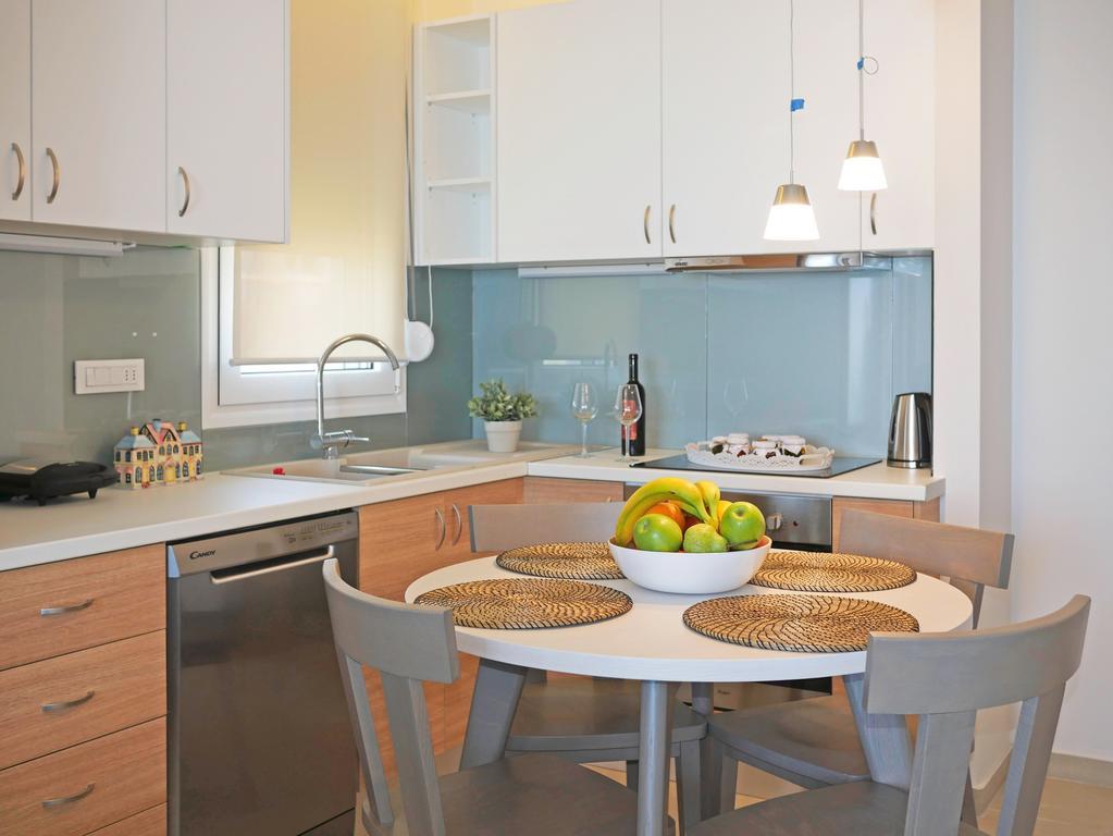 Sonja Beachfront Apartments Kato Daratso Exterior foto