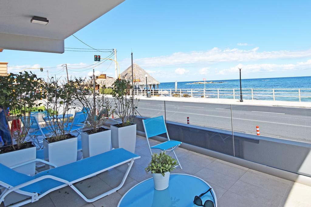 Sonja Beachfront Apartments Kato Daratso Exterior foto